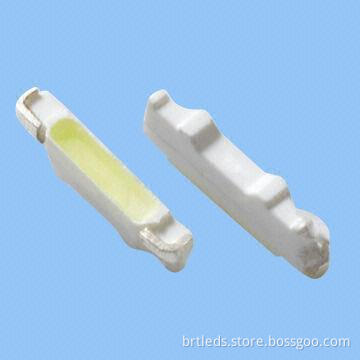 Side-view SMD LEDs, 1000-1600mcd White LED, 3.8 x 0.6 x 1.2mm